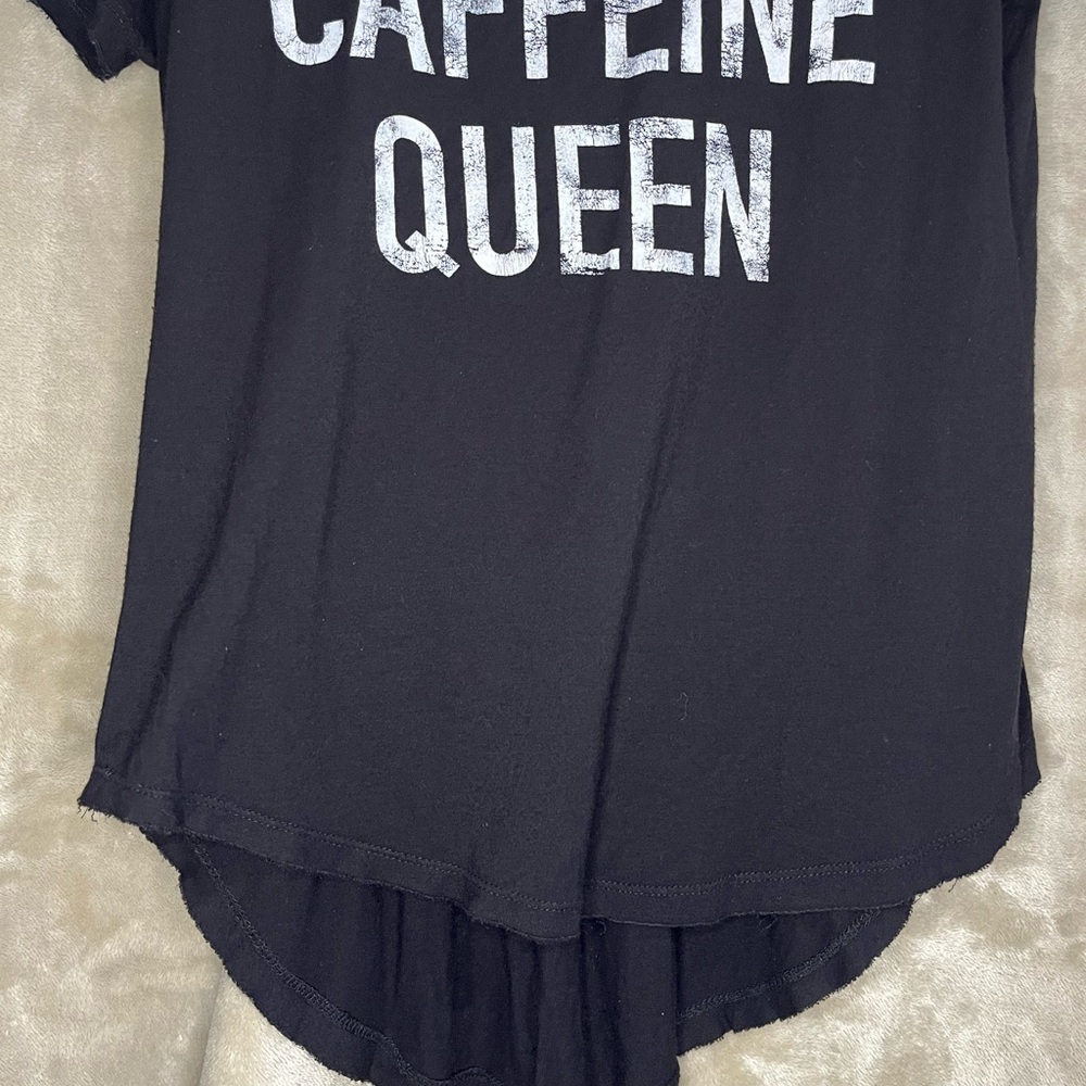 KNIT RIOT CAFFEINE QUEEN TEE - Picture 5 of 9